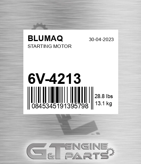 6V-4213 Starting Motor