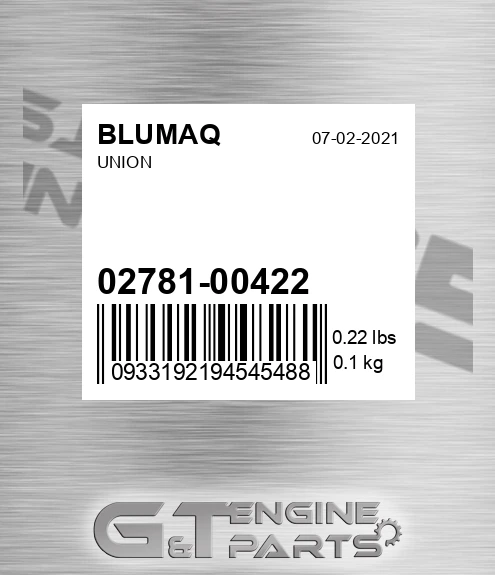 02781-00422 Union