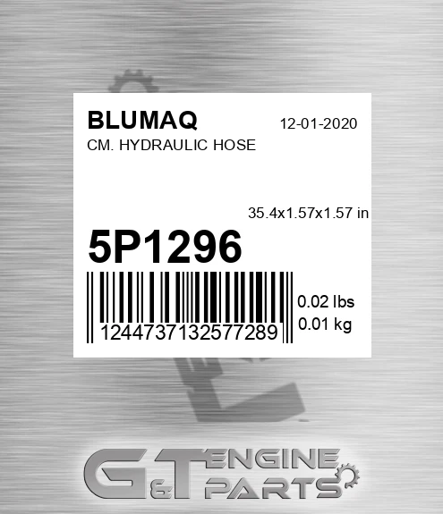 5P-1296 Cm. Hydraulic Hose for BLUMAQ