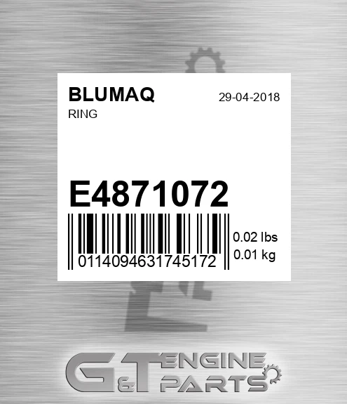 E4871072 Ring for BLUMAQ