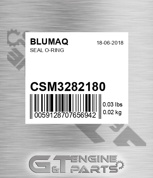 CSM3282180 BLUMAQ Seal O-ring