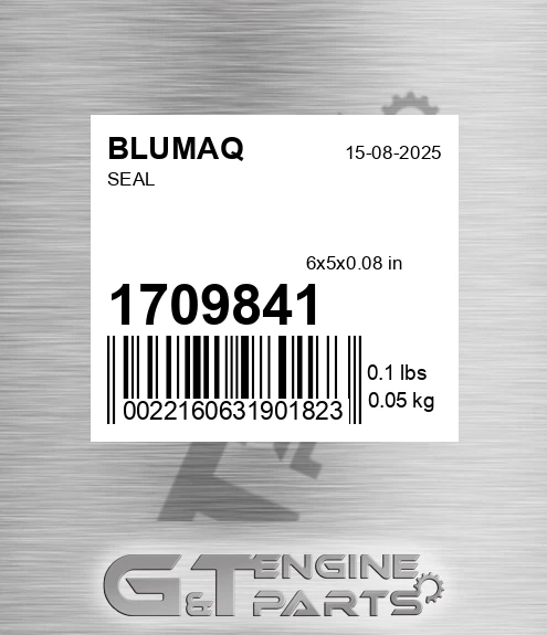 170-9841 Seal for BLUMAQ