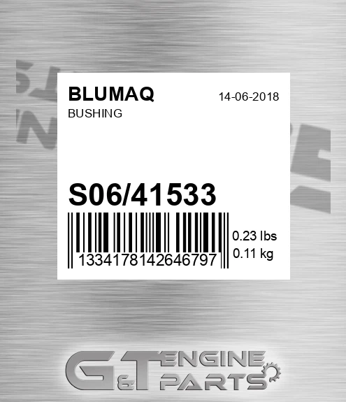 S06/41533 Bushing