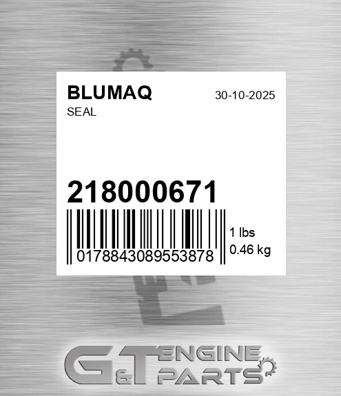 218000671 BLUMAQ Seal