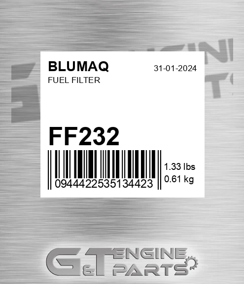 FF232 BLUMAQ Fuel Filter