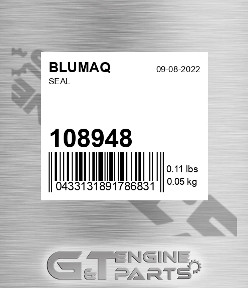 108948 Seal for BLUMAQ