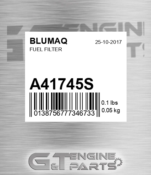 A41745S Fuel Filter
