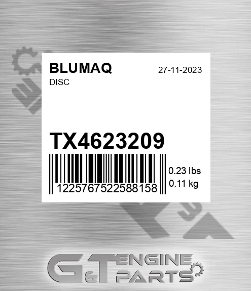 TX4623209 BLUMAQ Disc