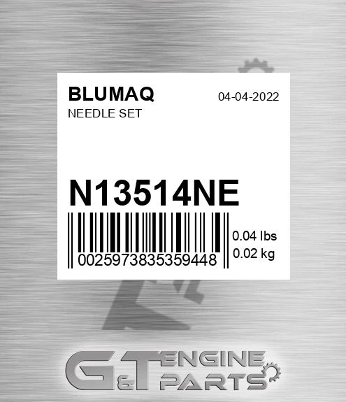 N13514NE Needle Set
