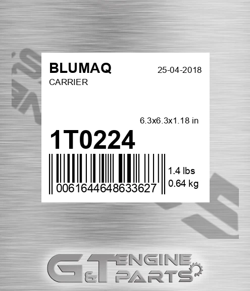 1T-0224 Carrier for BLUMAQ