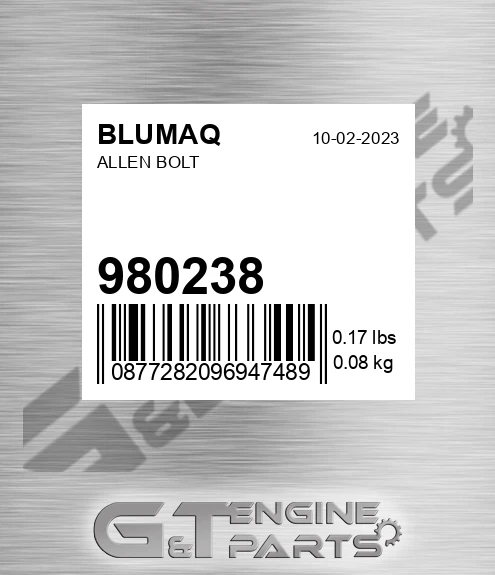 980238 Allen Bolt for BLUMAQ