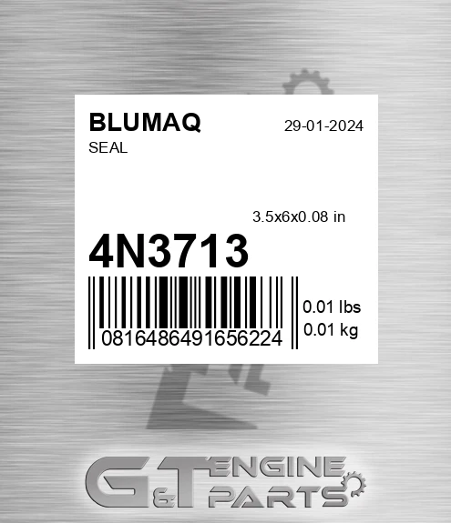4N-3713 Seal for BLUMAQ