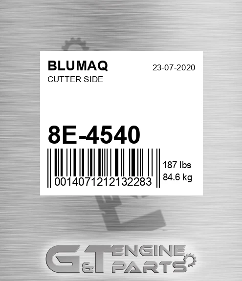 8E-4540 Cutter Side for BLUMAQ