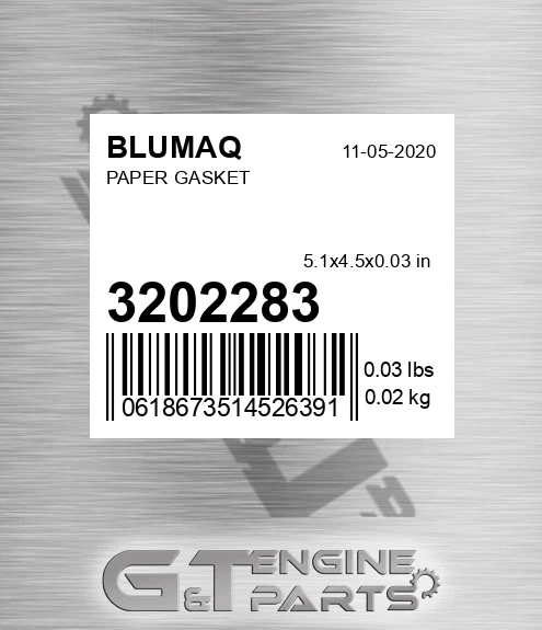 3202283 Paper Gasket