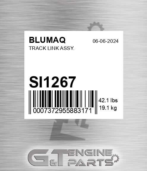 SI1267 BLUMAQ Track Link Assy.