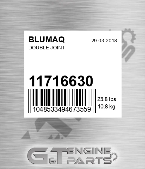 11716630 BLUMAQ Double Joint