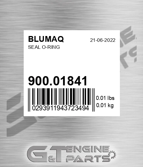 900.01841 Seal O-ring for BLUMAQ