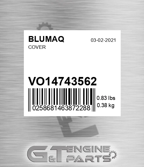 VO14743562 Cover for BLUMAQ