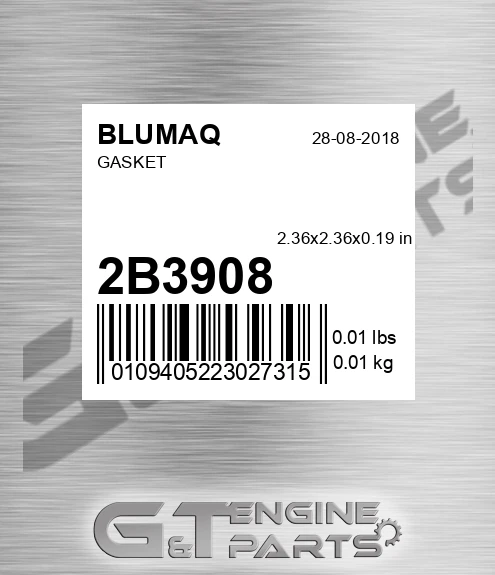 2B-3908 Gasket for BLUMAQ