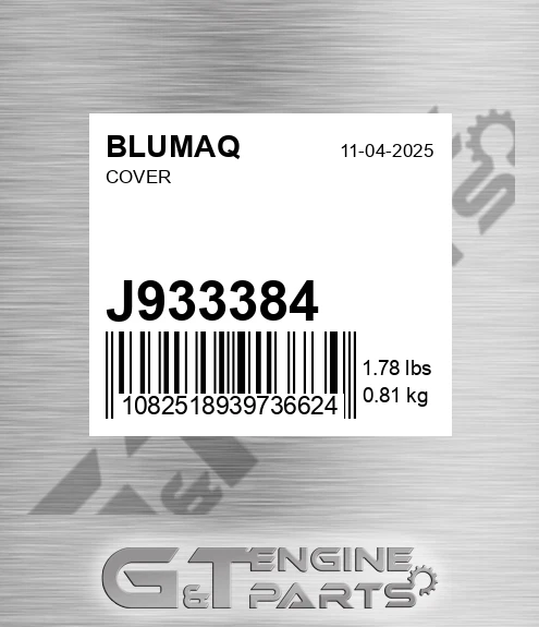 J933384 BLUMAQ Cover