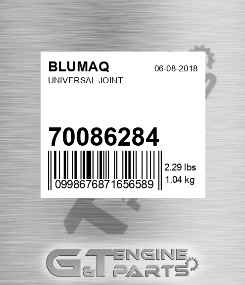70086284 Universal Joint