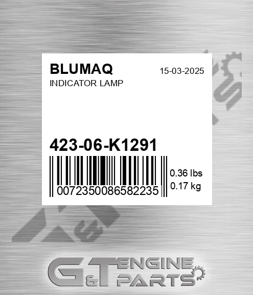 423-06-K1291 Indicator Lamp for BLUMAQ