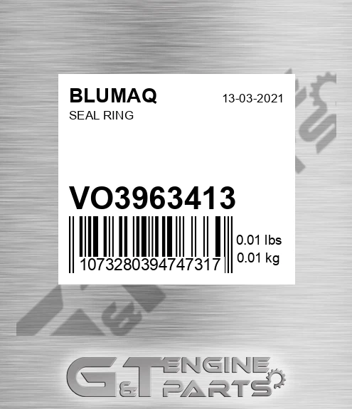 VO3963413 Seal Ring for BLUMAQ