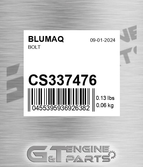 CS337476 BLUMAQ Bolt