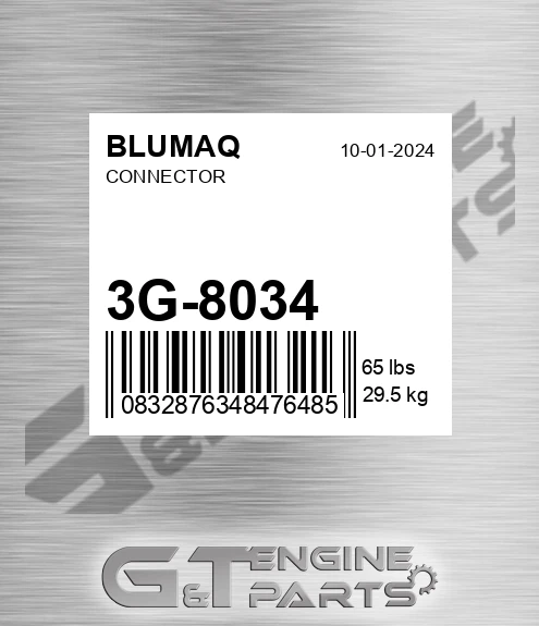 3G-8034 Connector for BLUMAQ