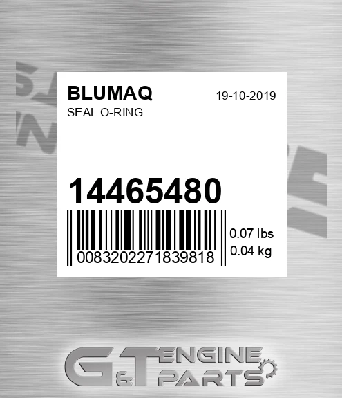 14465480 BLUMAQ Seal O-ring
