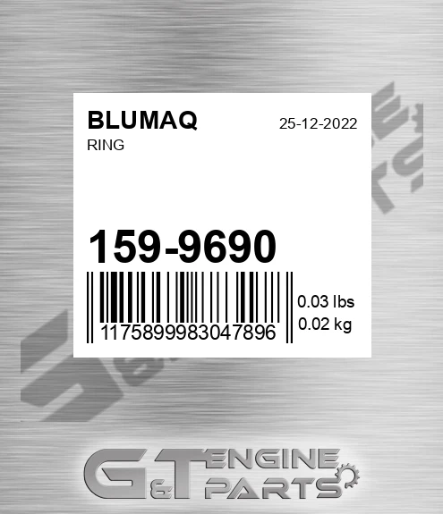 159-9690 Ring for BLUMAQ