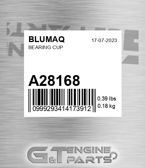 A28168 BLUMAQ Bearing Cup