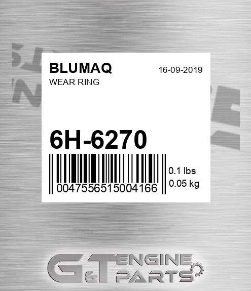 6H-6270 Wear Ring for BLUMAQ
