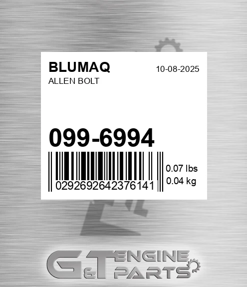 099-6994 Allen Bolt for BLUMAQ
