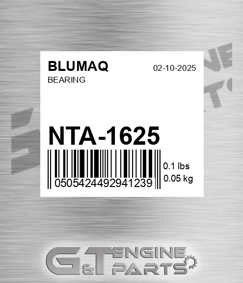 NTA-1625 Bearing for BLUMAQ