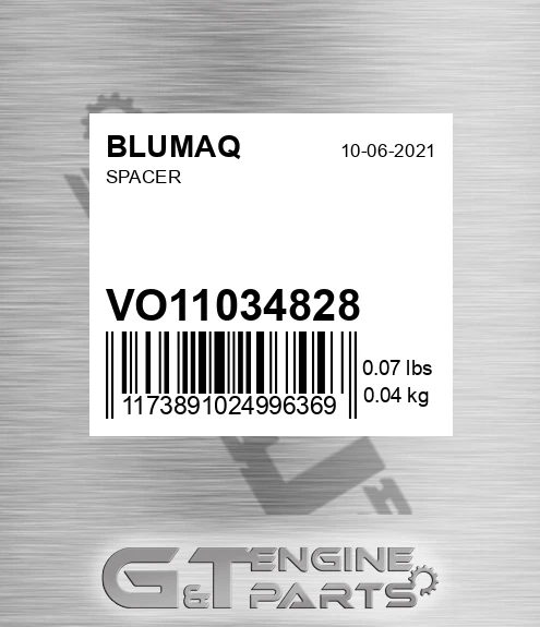 VO11034828 Spacer for BLUMAQ