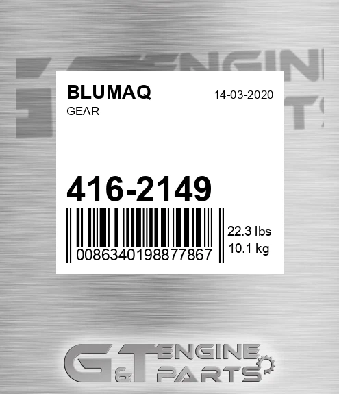416-2149 BLUMAQ Gear