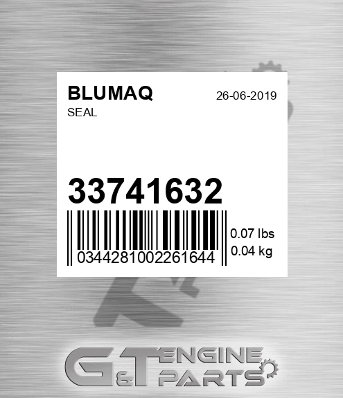 33741632 BLUMAQ Seal