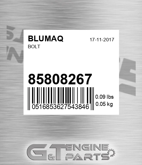 85808267 Bolt