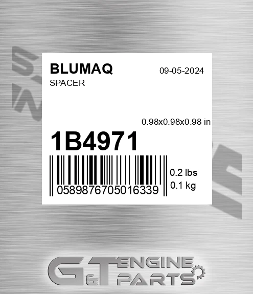 1B-4971 Spacer for BLUMAQ