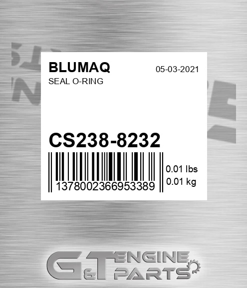 CS238-8232 Seal O-ring