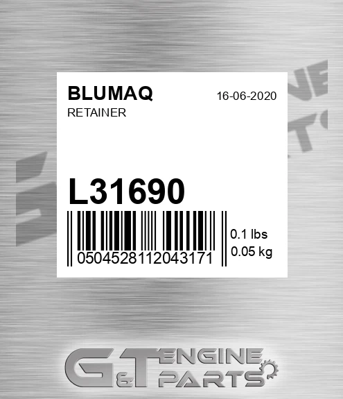 L31690 Retainer