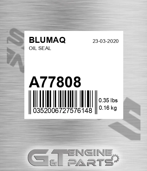 A77808 Oil Seal