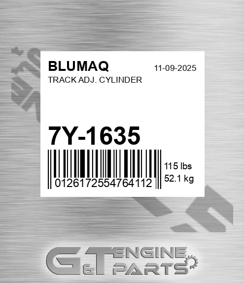 7Y-1635 Track Adj. Cylinder