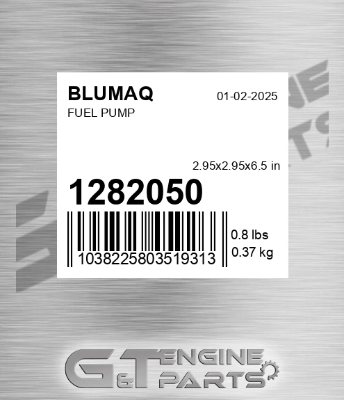 128-2050 Fuel Pump for BLUMAQ
