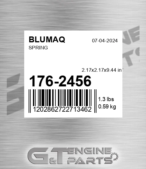 176-2456 Spring for BLUMAQ