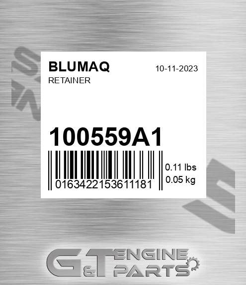 100559A1 Retainer