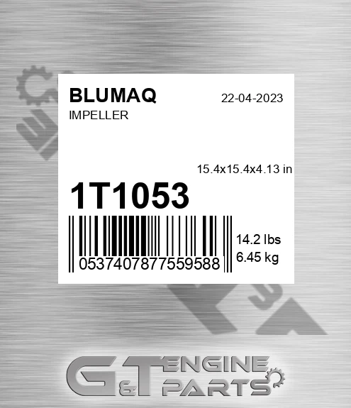 1T-1053 Impeller for BLUMAQ