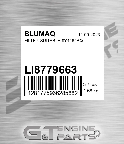 LI8779663 Filter Suitable 9y4464bq