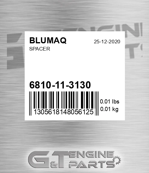 6810-11-3130 Spacer for BLUMAQ